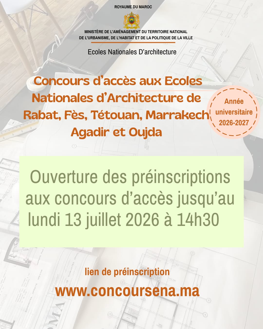 Annonce Concours 2026